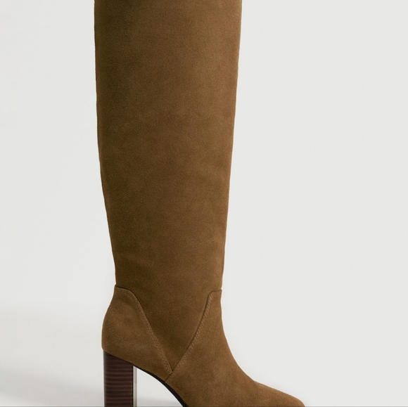 Women Shoes,  Leather boots with tall leg - Picture 5 of 5